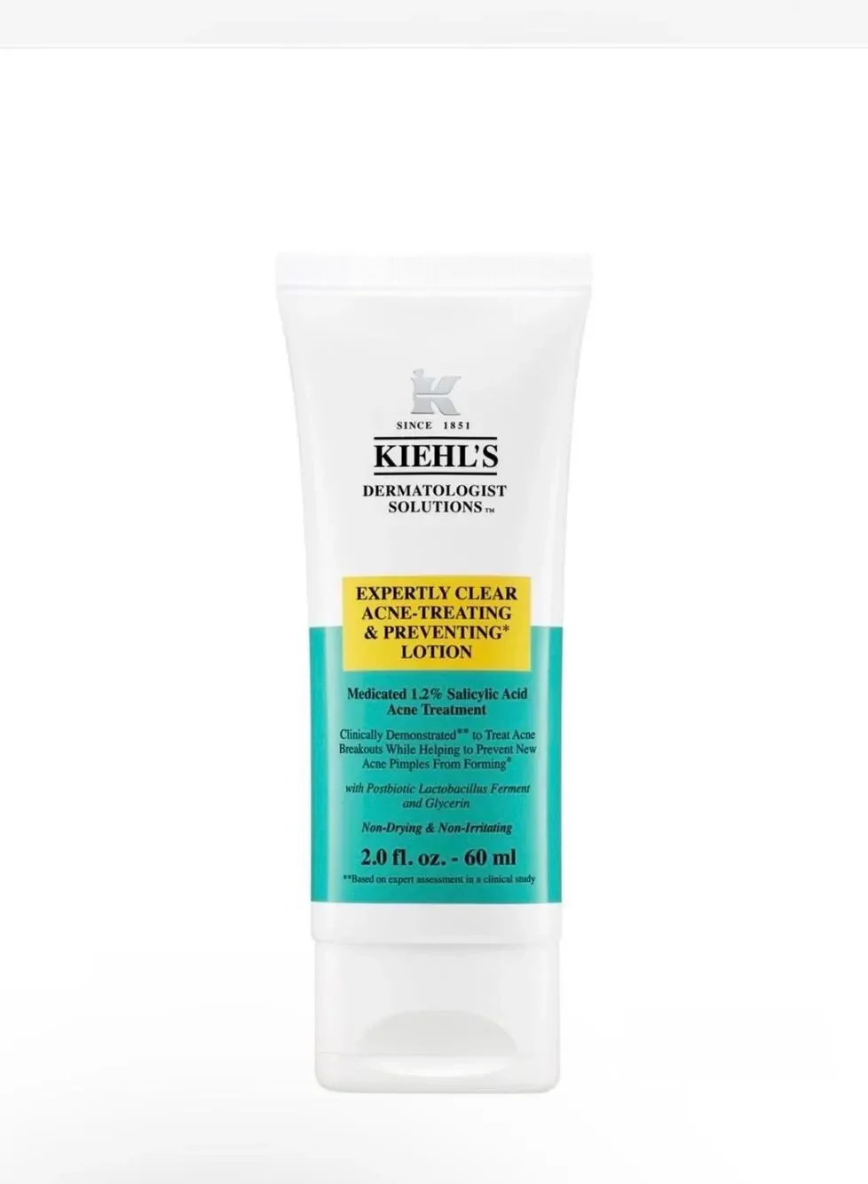 Brand new $39 2 FL OZ Kiehl's Expertly Clear Acne-Treating & Preventing lotion